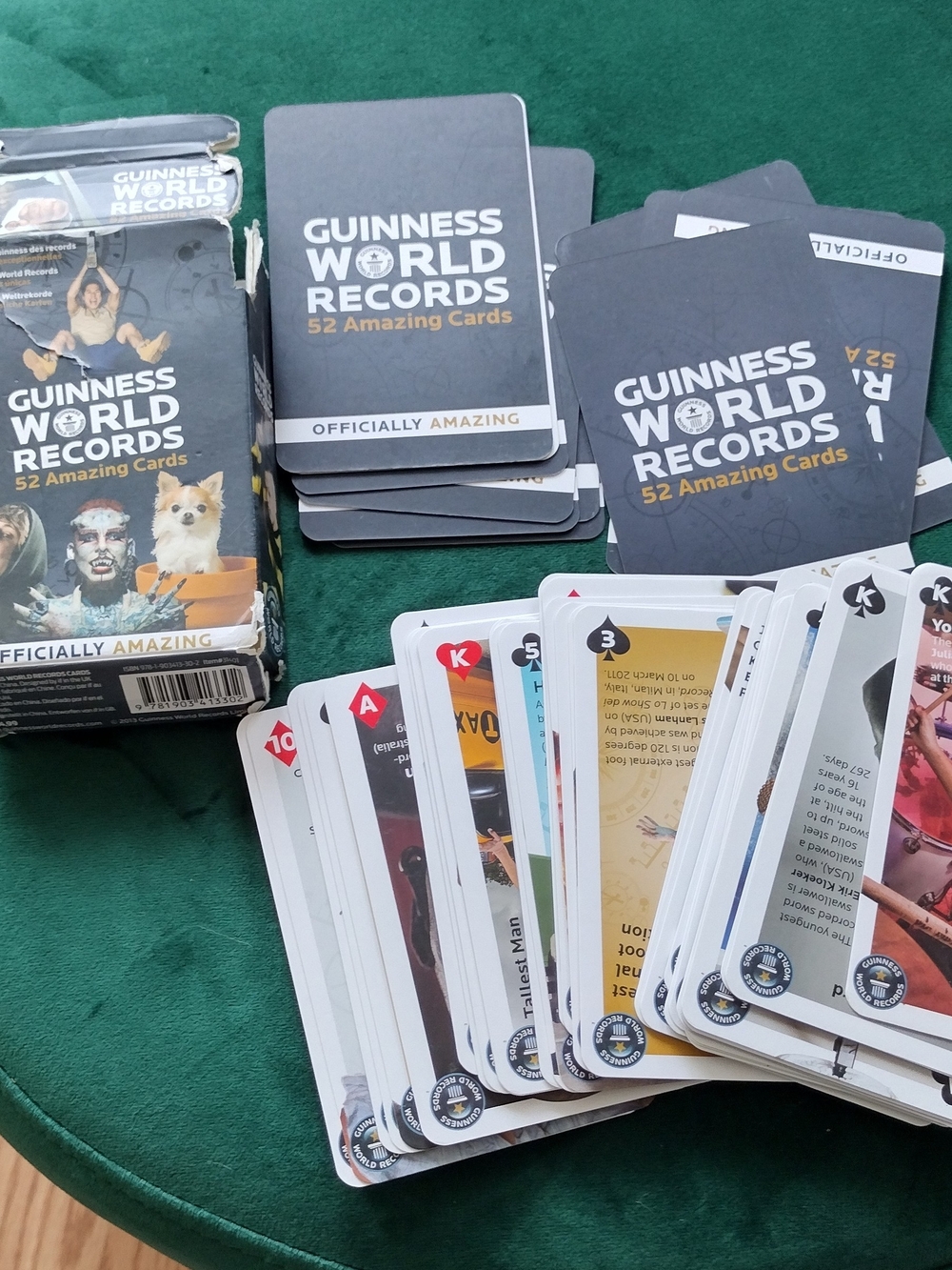 Guinness World Records 52 Amazing Cards